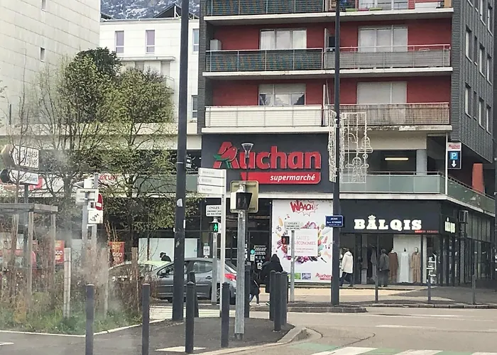 아파트 Soyeux De La Bruyere/ Grenoble*parking Gratuit 그르노블